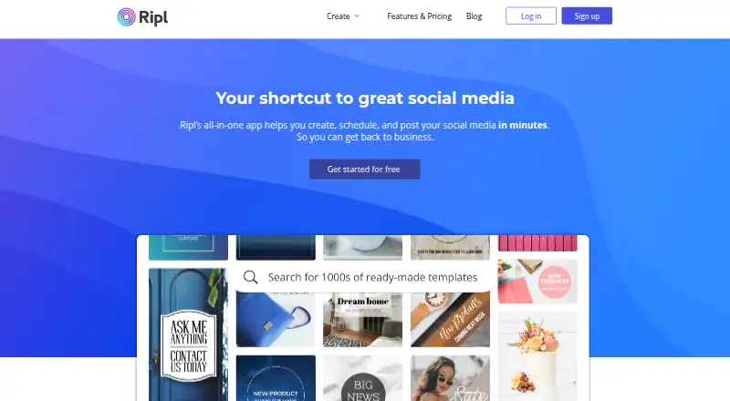 Ripl's website