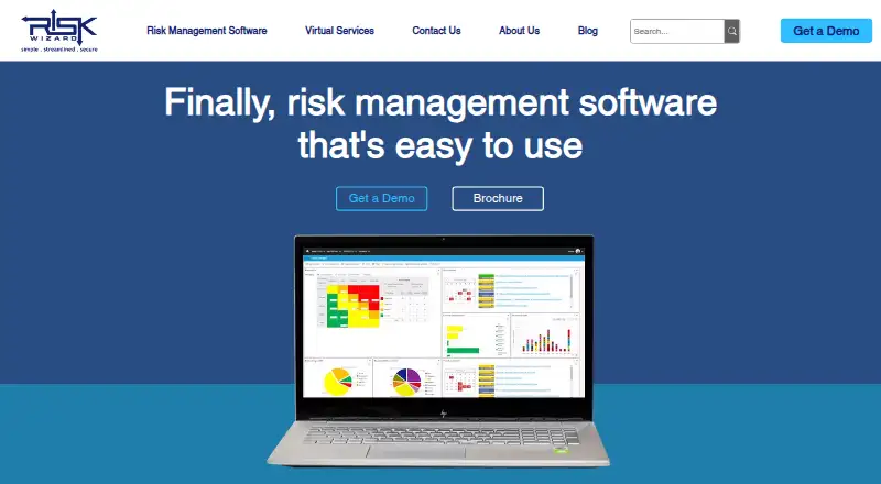 Risk Wizard's website