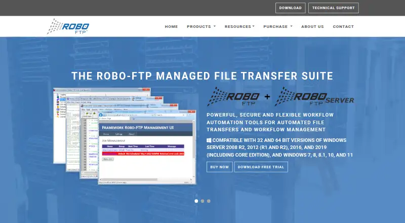 Robo-FTP's website