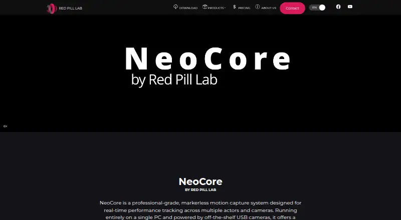 NeoCore's website