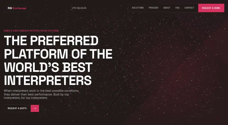 RSI X's website