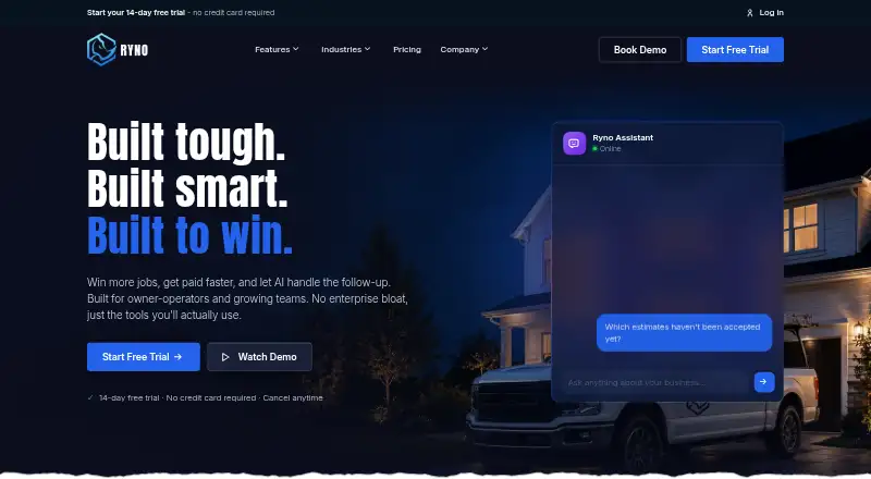 RynoSuite's website