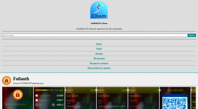 The Foilauth homepage