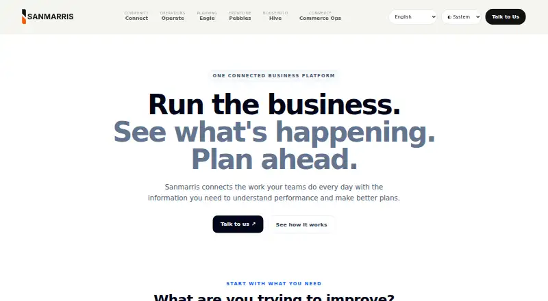 The Sanmarris Inspections homepage