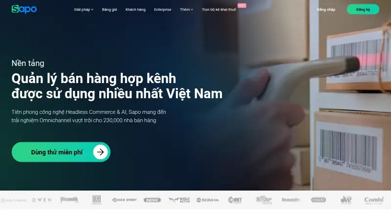 The Sapo homepage
