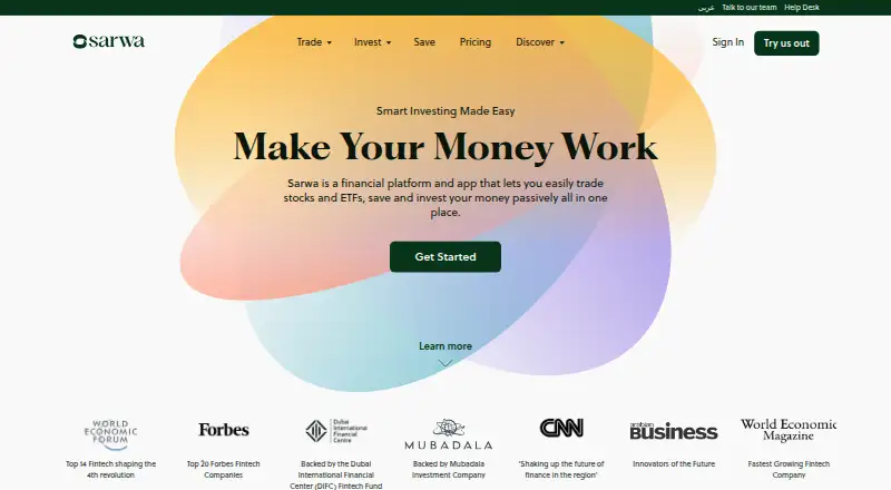 Sarwa's website