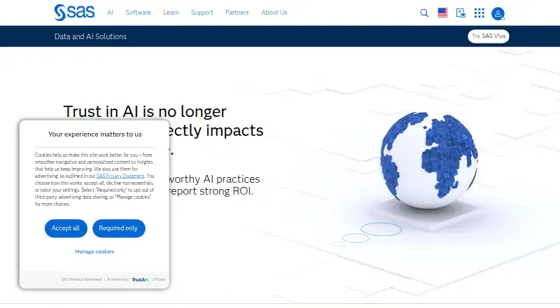 SAS Data Maker's website