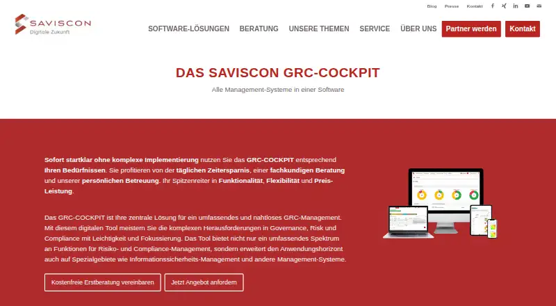GRC-COCKPIT's website
