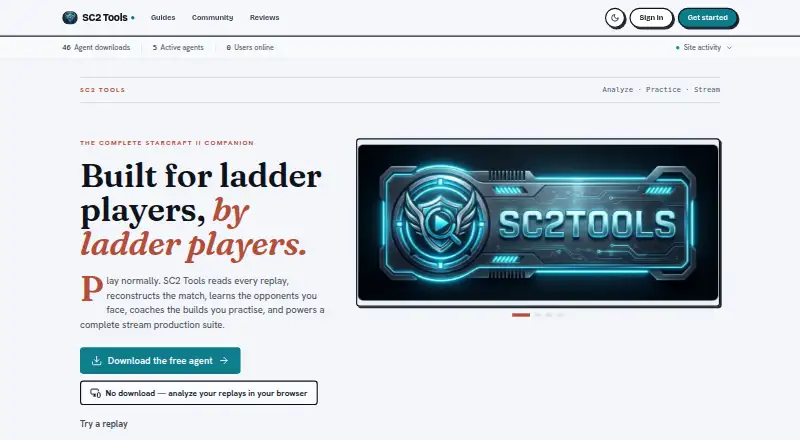 SC2 Tools's website