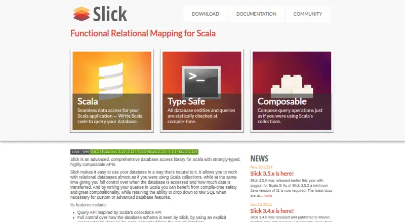 Slick's website