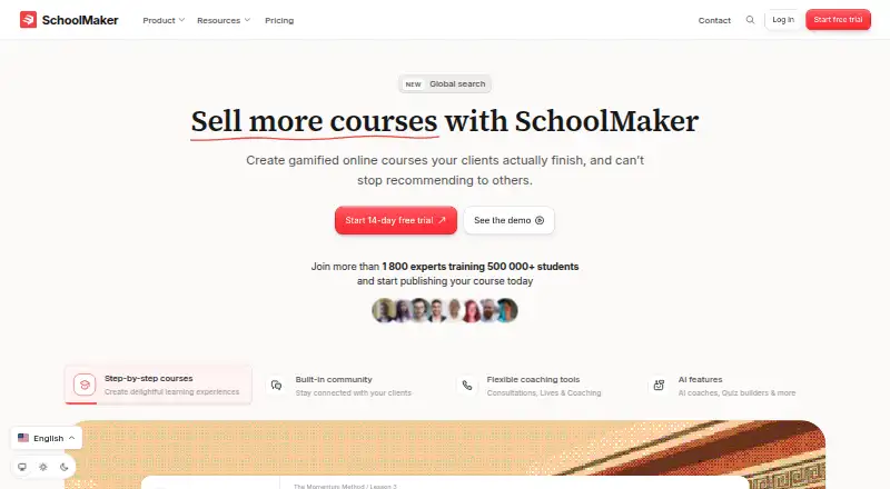 SchoolMaker's website