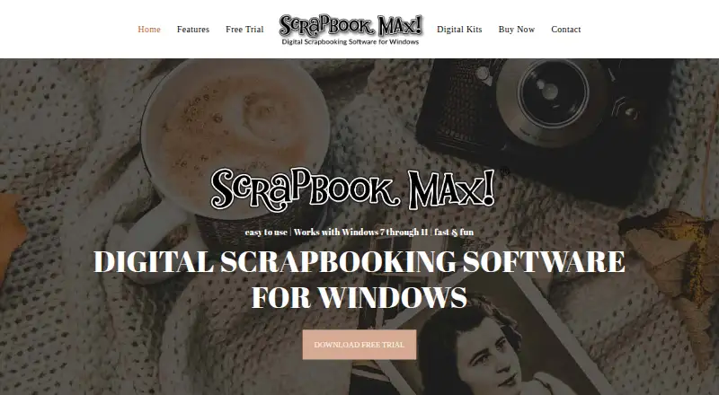 Scrapbook MAX!'s website