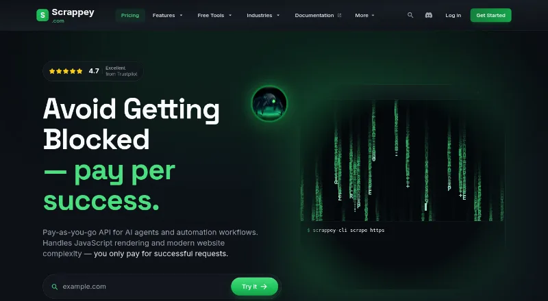Scrappey's website