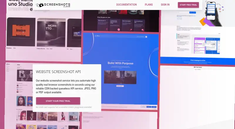 ScreenshotsCloud's website