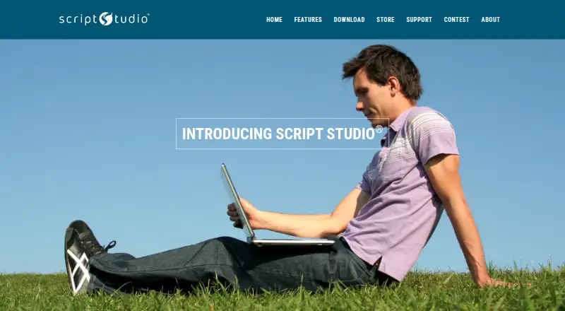 Script Studio's website