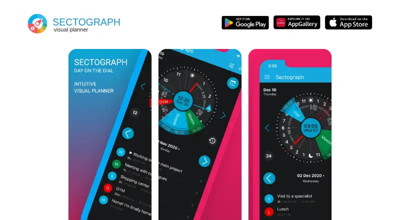 The Sectograph homepage