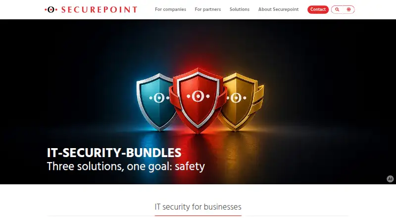 Securepoint VPN Client's website