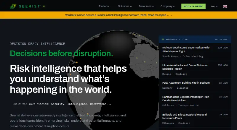 Seerist's website