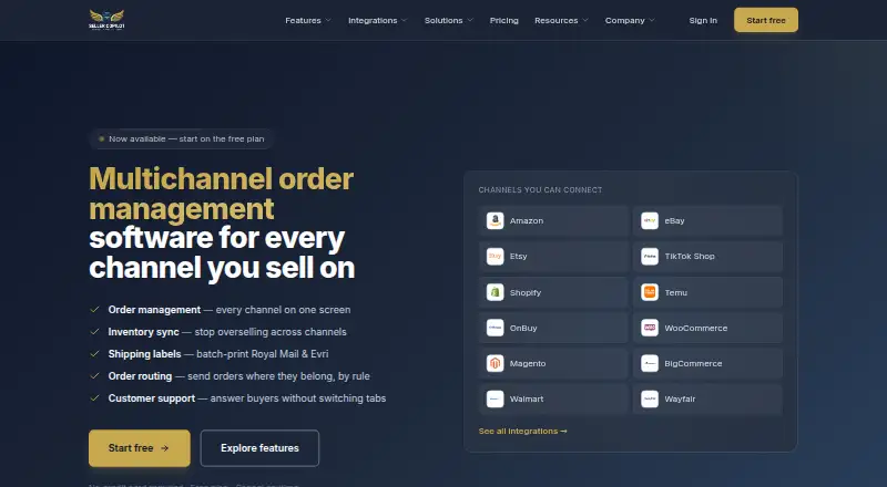 Seller Copilot's website