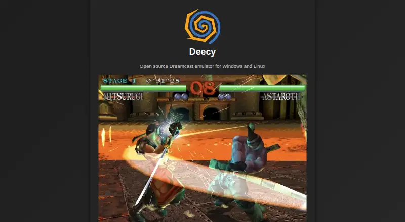 The Deecy homepage