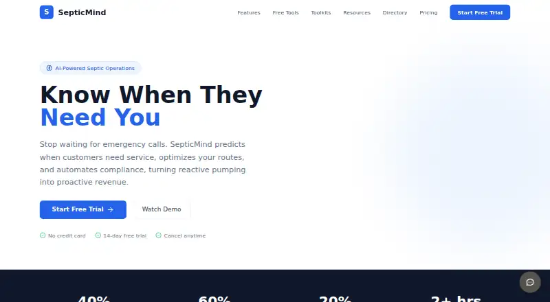 SepticMind's website