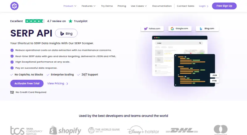 SERPHouse's website