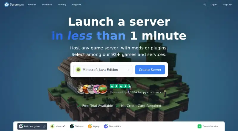 Server.pro's website
