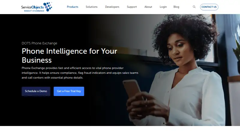 DOTS Phone Exchange's website