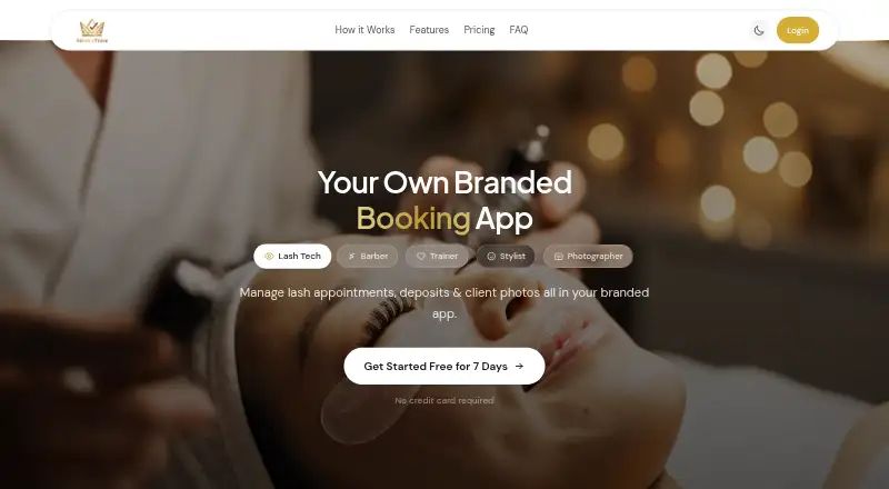 ServiceTrove's website