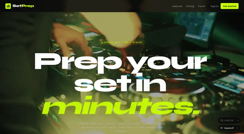 SetPrep's website