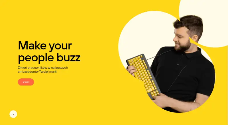 The Sharebee homepage