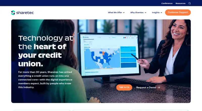 Sharetec On-the-Go's website