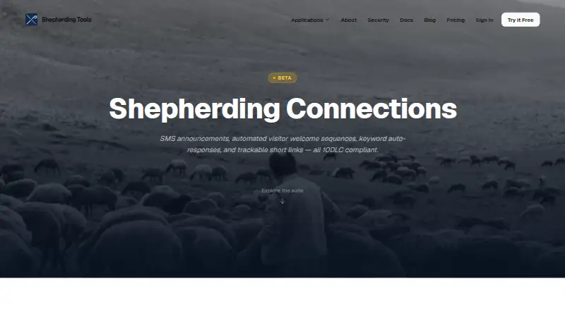 Shepherding Connections's website