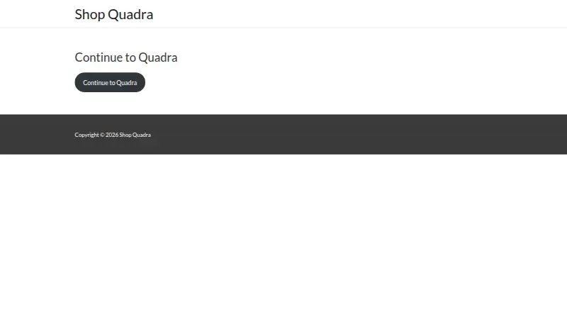 Quadra's website