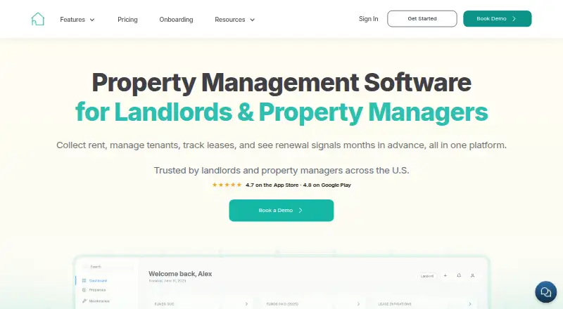The Shuk Rentals homepage