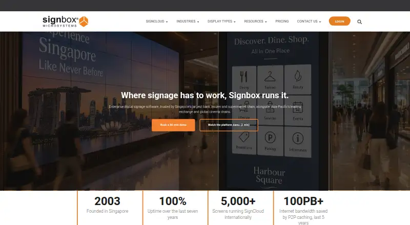 SignCloud's website