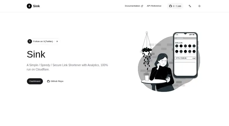 Sink's website