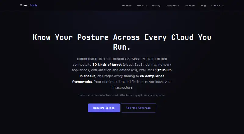 SinonPosture's website