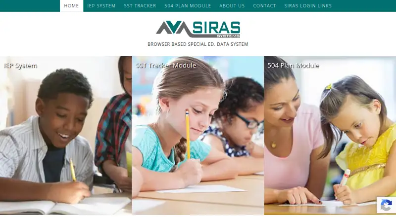 SIRAS's website