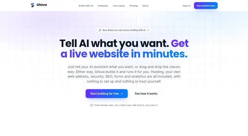 Sitova's website