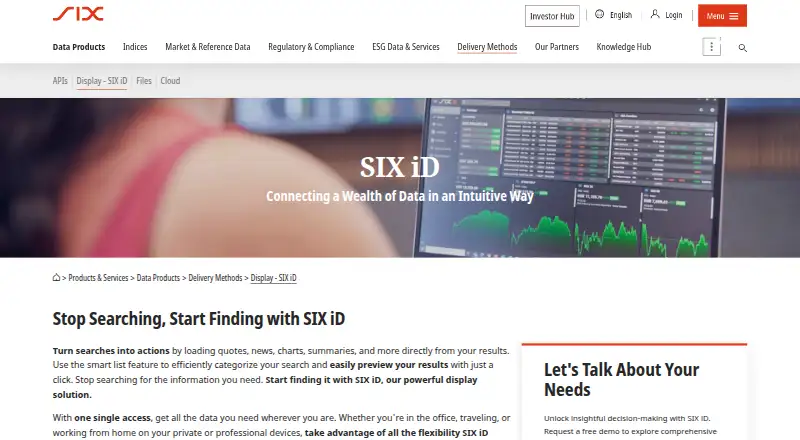 SIX iD's website