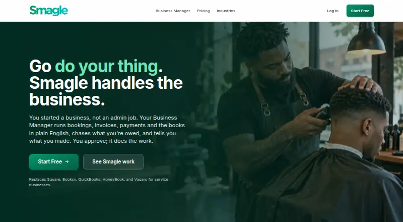 The Smagle homepage
