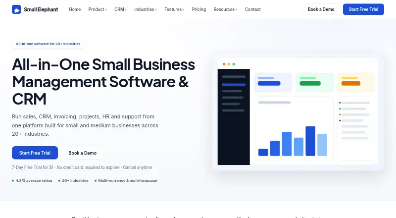 The Small Elephant homepage