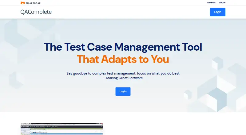 QAComplete's website