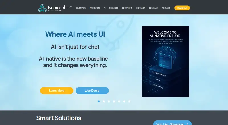 SmartClient's website