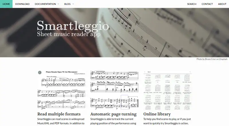 Smartleggio's website