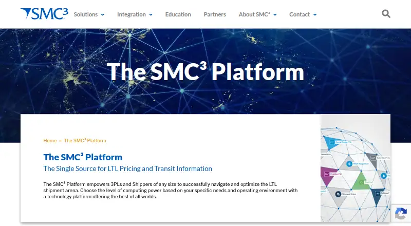 SMC³ Platform's website