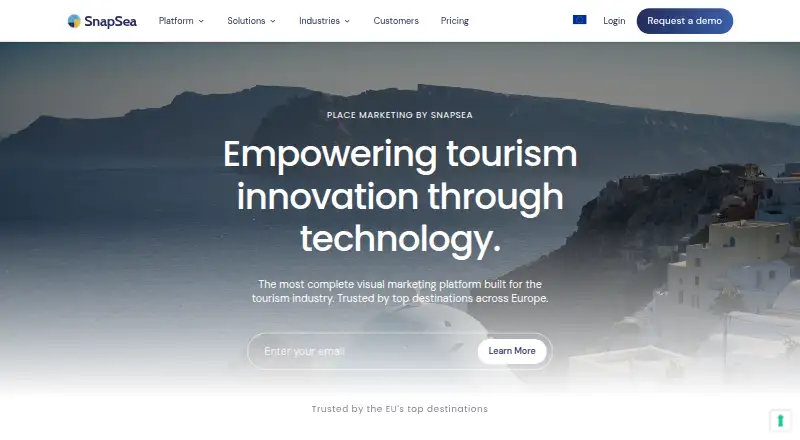 The SnapSea DAM+ homepage