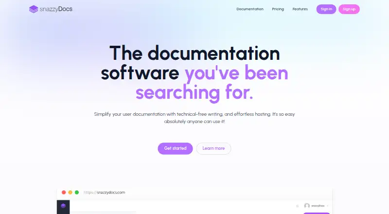 snazzyDocs's website
