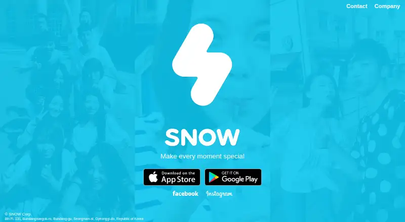 The SNOW homepage